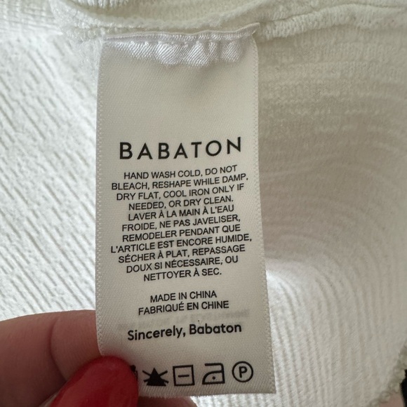 Aritzia Babaton Sculpt Knit Sweetheart Neck Long Sleeve 2XL - Picture 5 of 11